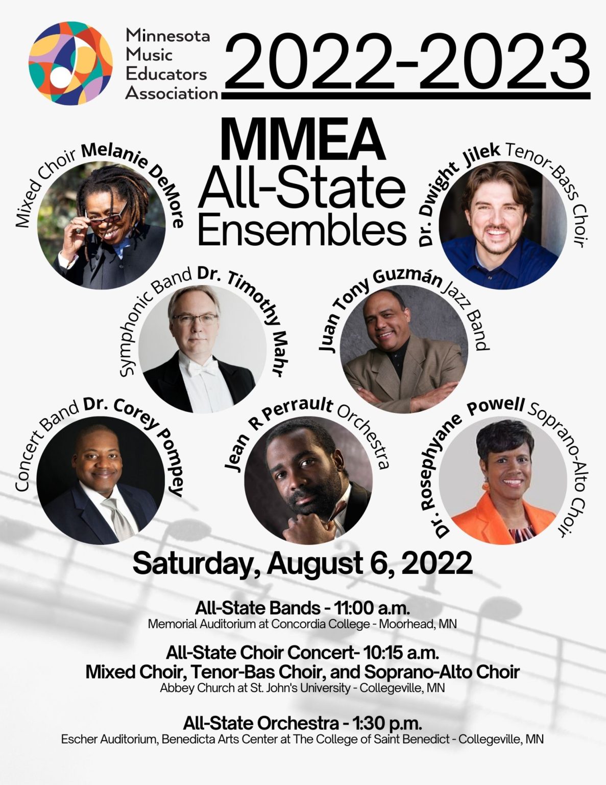 AllState Concert Digital Program Minnesota Music Educators Association